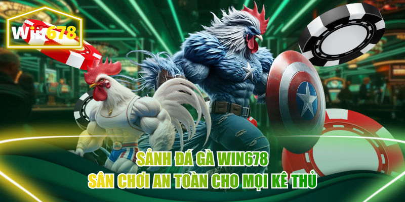 Sảnh Đá Gà Win678 – Sân Chơi An Toàn Cho Mọi Kê Thủ