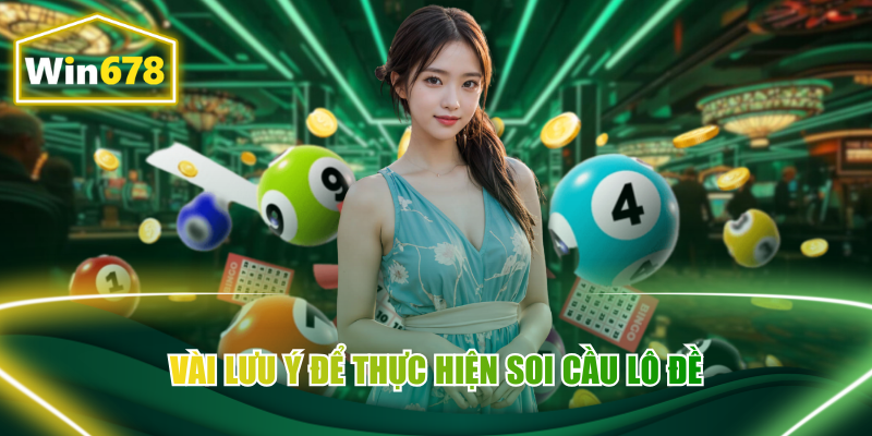 Vài lưu ý để thực hiện soi cầu lô đề